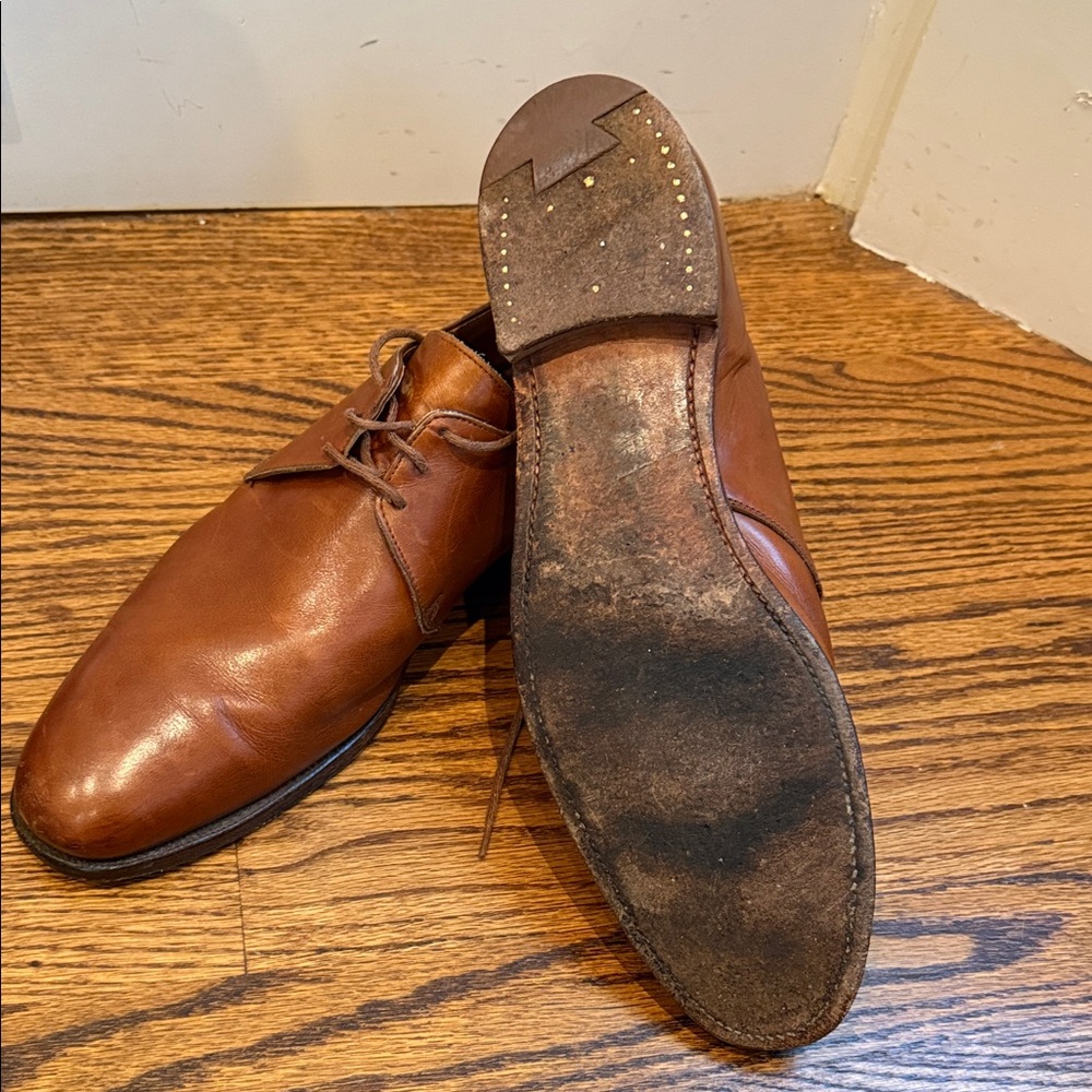 Men’s Polo Ralph Lauren Leather Dress Shoes - Picture 5 of 5